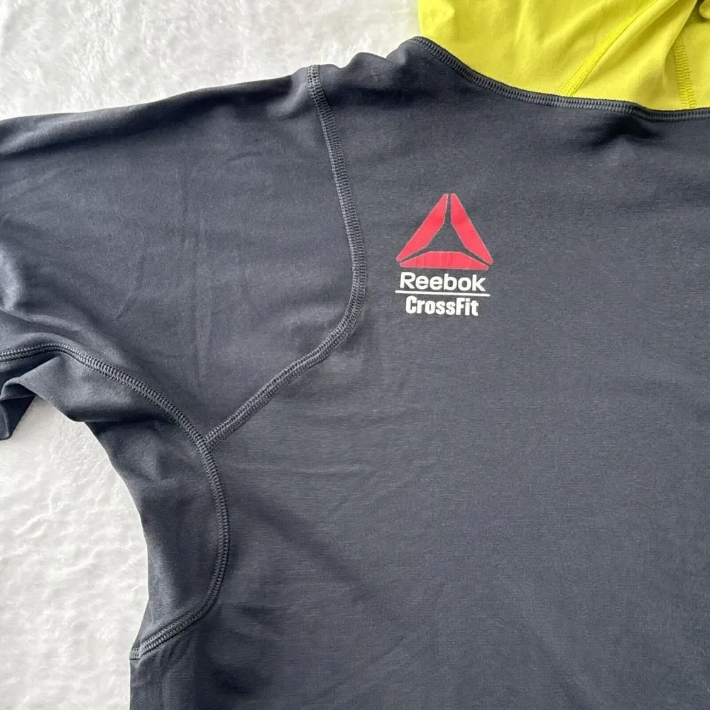 Reebok CrossFit  Pullover Men S Athletic Hoodie Long Sleeve Pockets‎ Lightweight - Picture 13 of 14
